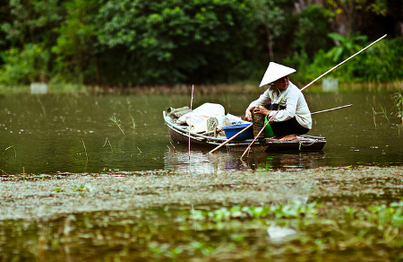 Tam Coc ជារម្មណីដ្ឋានមួយដ៏ស្រស់ស្អាតដែលមានមនុស្សតិចតួចណាស់ស្គាល់ដល់ - ảnh 5